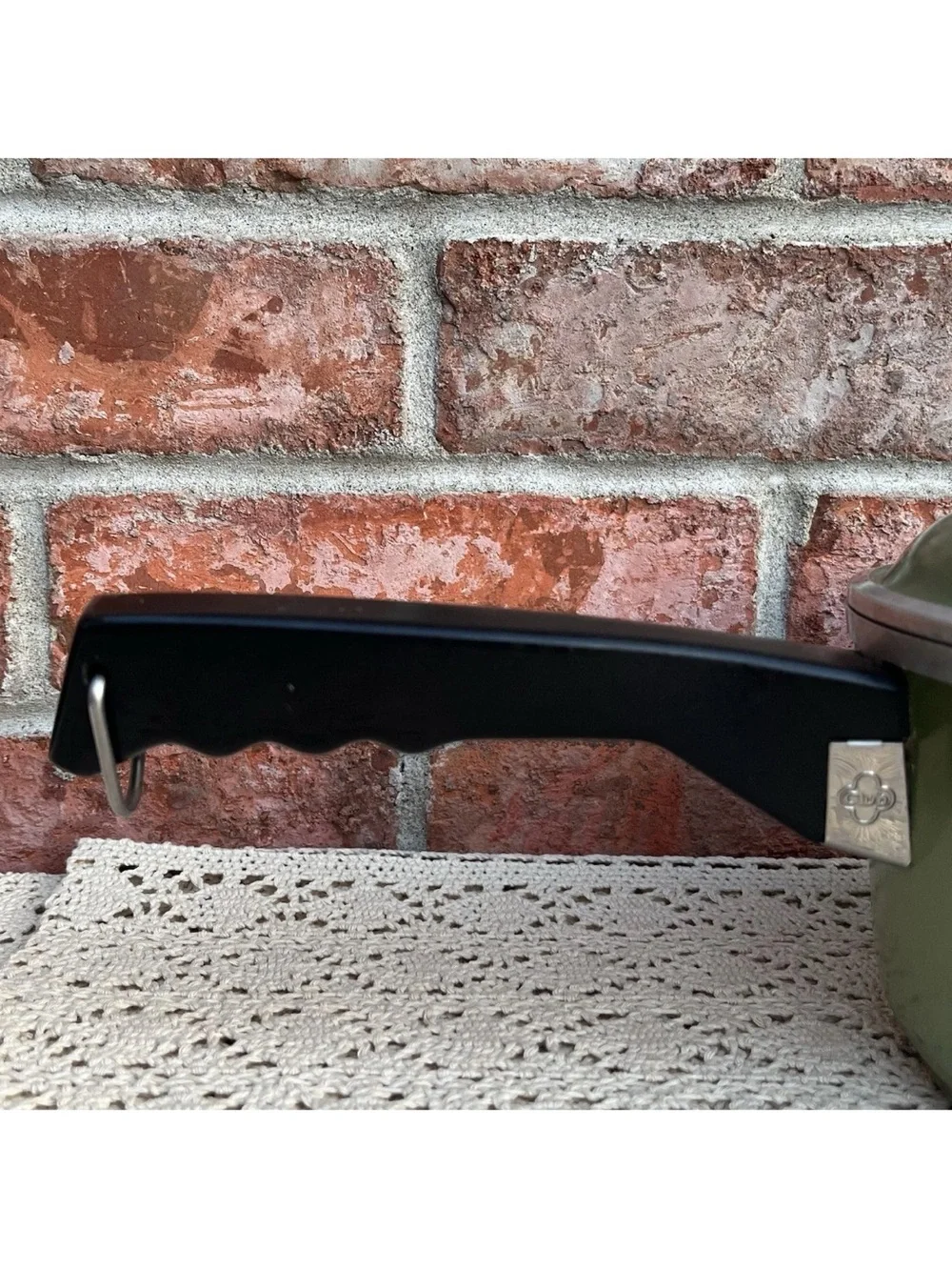 Vintage Club Cast Aluminum Sauce Pan With Lid Avocado Green 2 Quart Cookware
